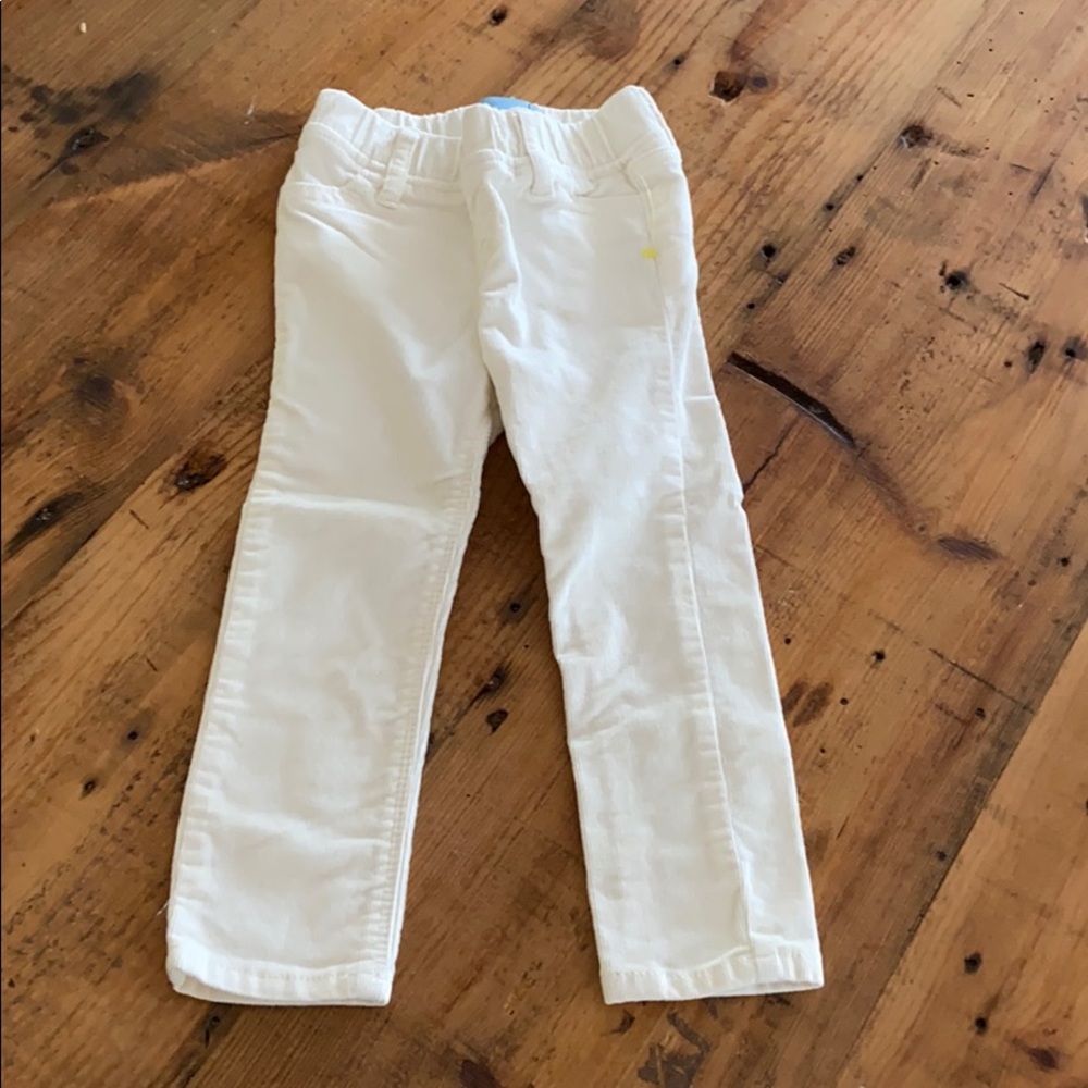 Gap 3T cream colored skinny cords